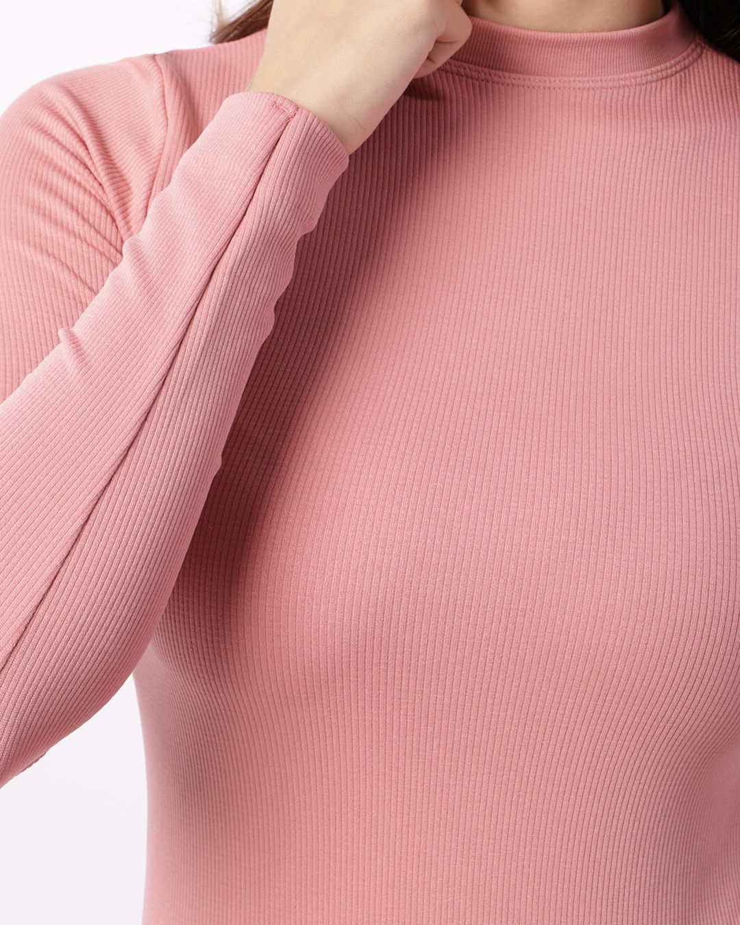 Blusa-Mg-Lg-S-Cost-Lsb100--Fem-Bas-Rse---Rose