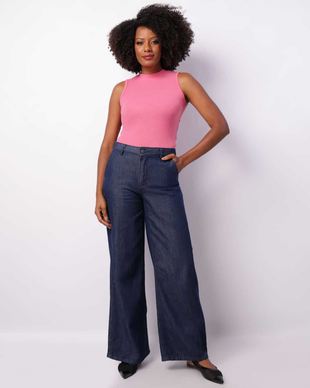 Regata-A2117-Canelada-Gola-Alta-Pink---Pink