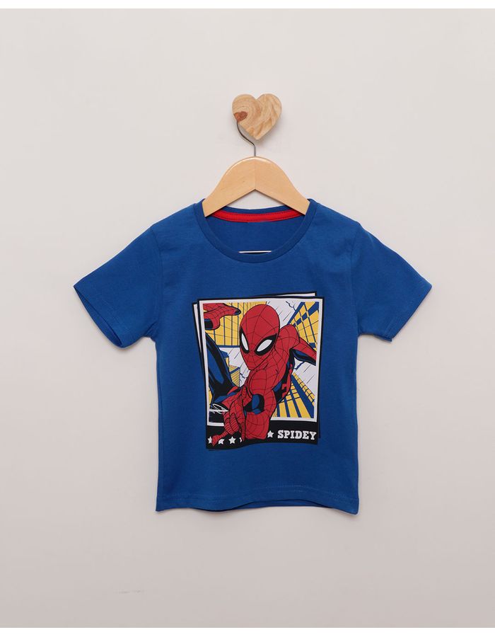 Camiseta-Ch30928-M13-Spider-Cat22---Azul-Medio