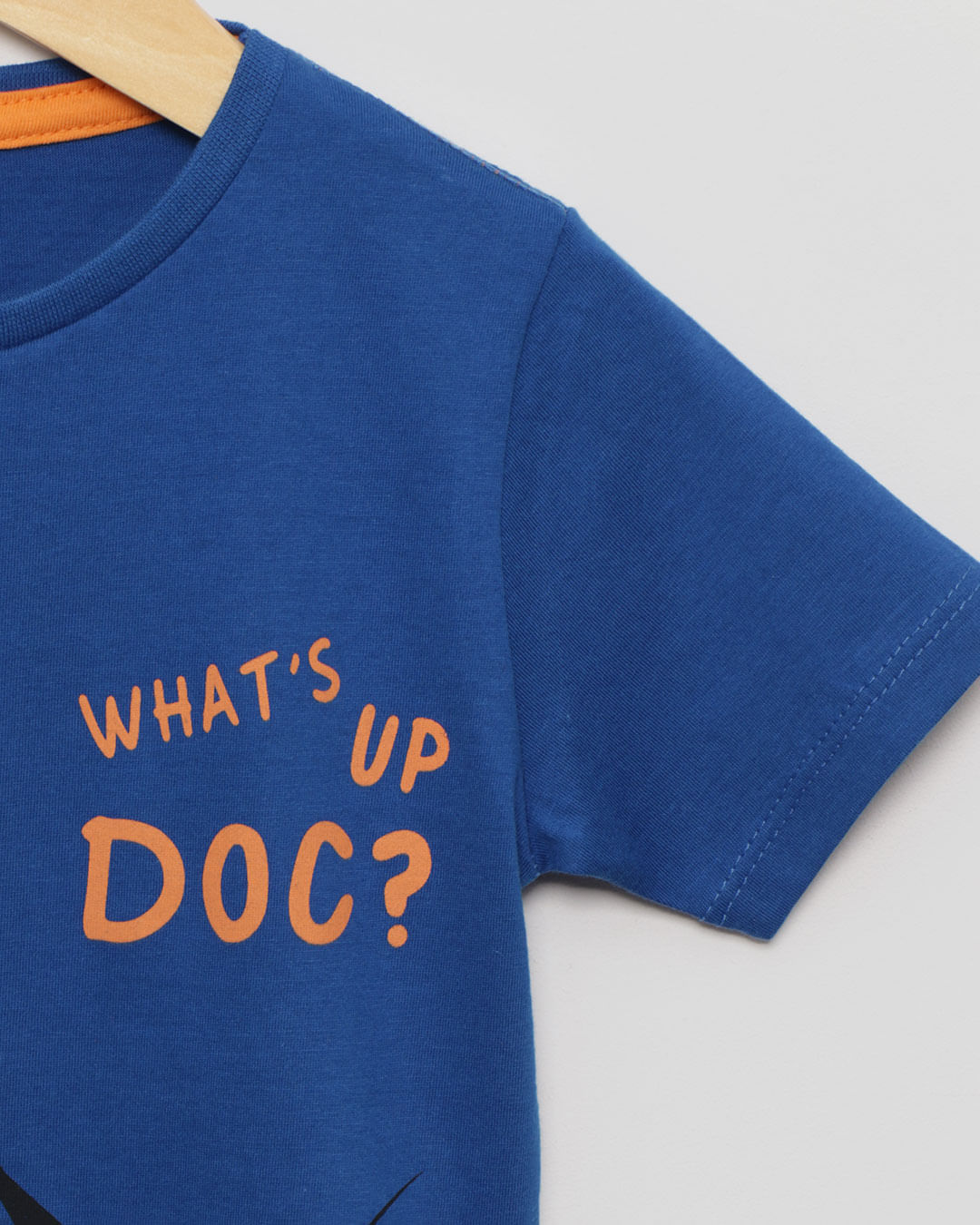 Camiseta-Looney-Tunes-45270168-Masc-13---Azul-Medio