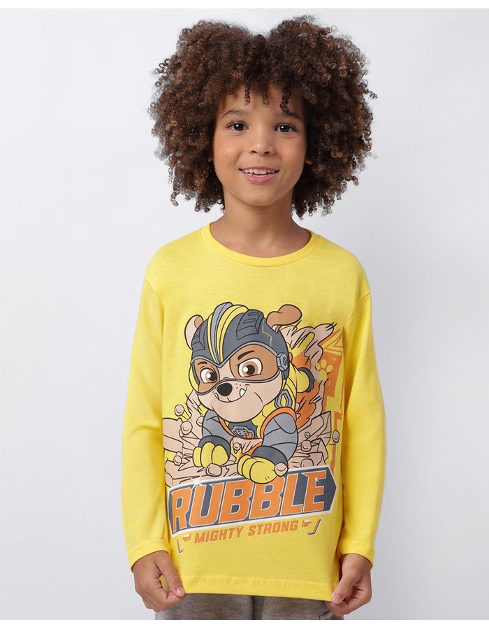 Camiseta-Ch38785--Ml-M48-Patrulha-Cani---Amarelo