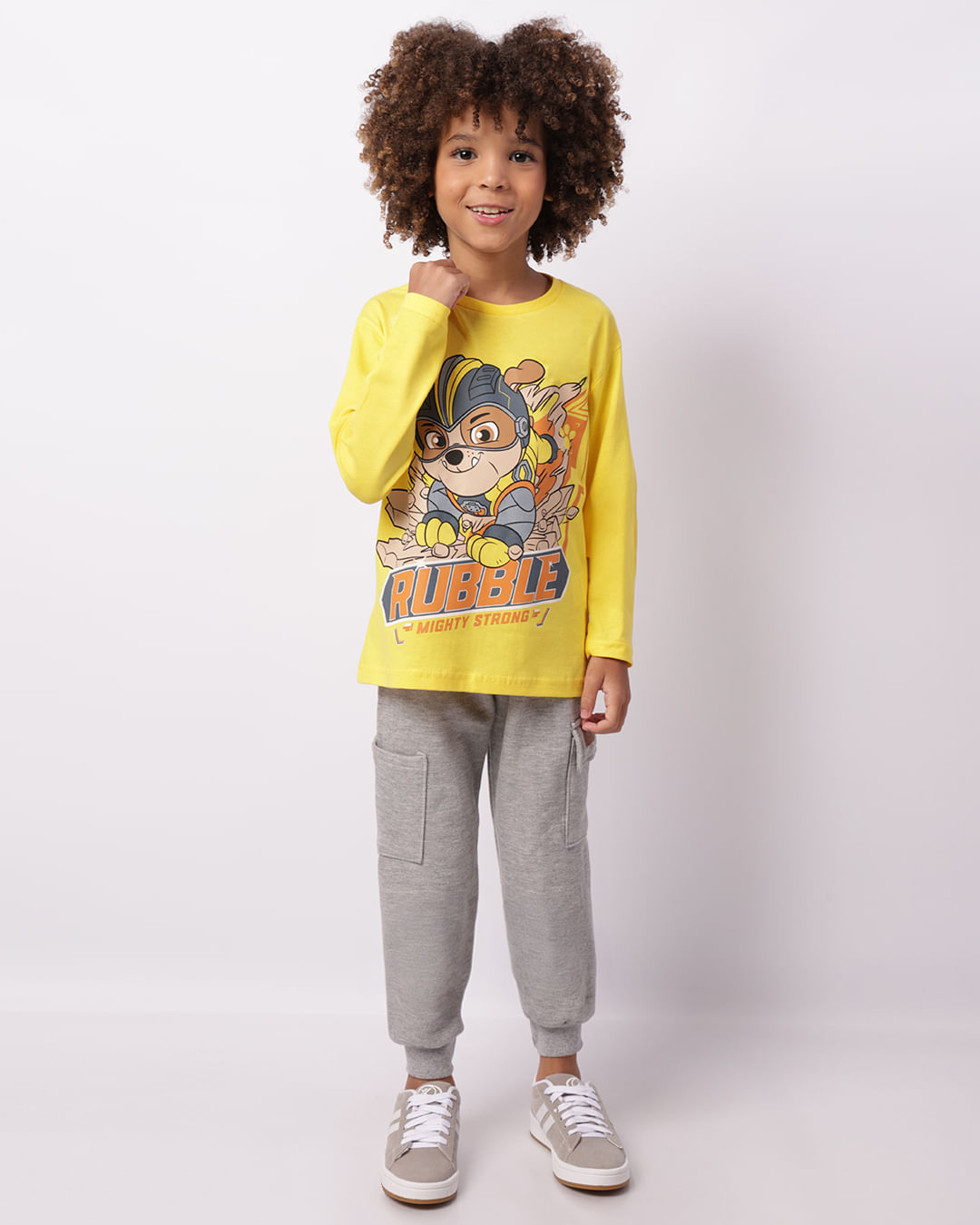 Camiseta-Ch38785--Ml-M48-Patrulha-Cani---Amarelo