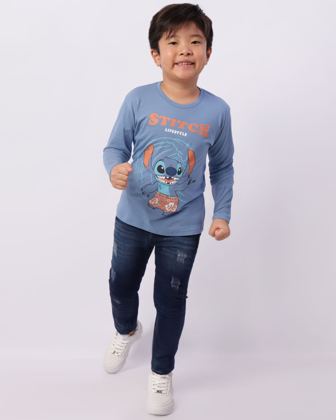 Camiseta-Ch42034-Ml-M-410-Stitch---Azul