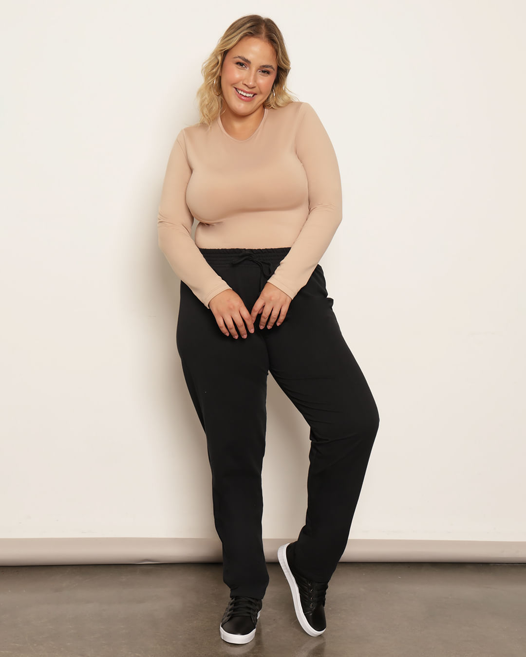 Blusa-Bl923-Ml-Termica-Lisa---Bege-Medio