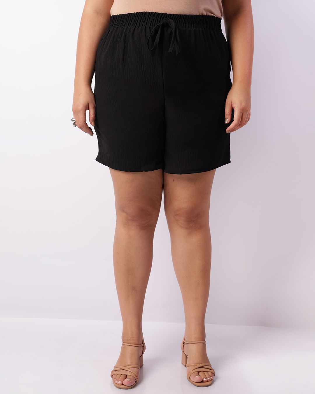 Shorts-9989pl-Elastico-Cos-Dunas---Preto