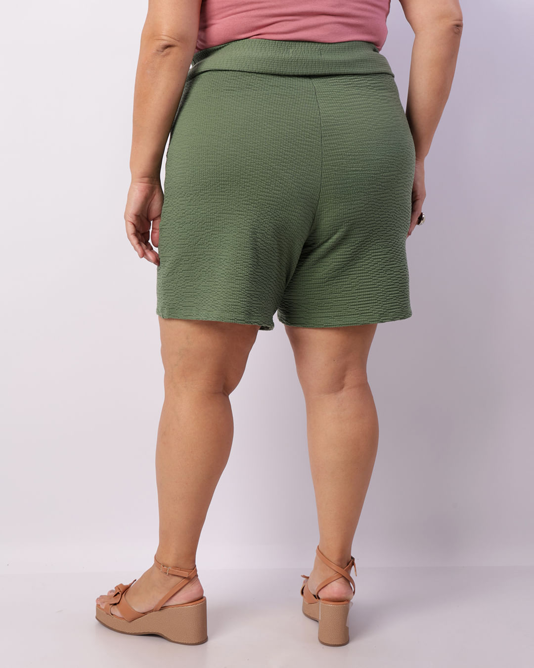Shorts-Wp426-Faixa-Cint-Bolsos---Verde-Medio