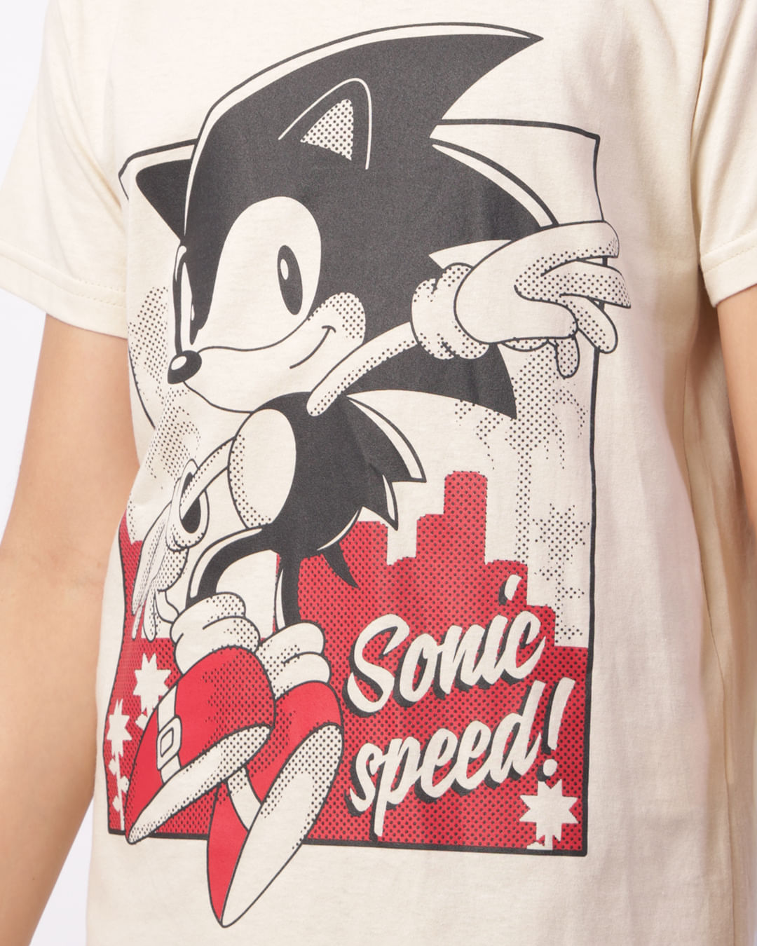 Camiseta-Ch37559-Mc-M-1016--Sonic---Bege-Claro