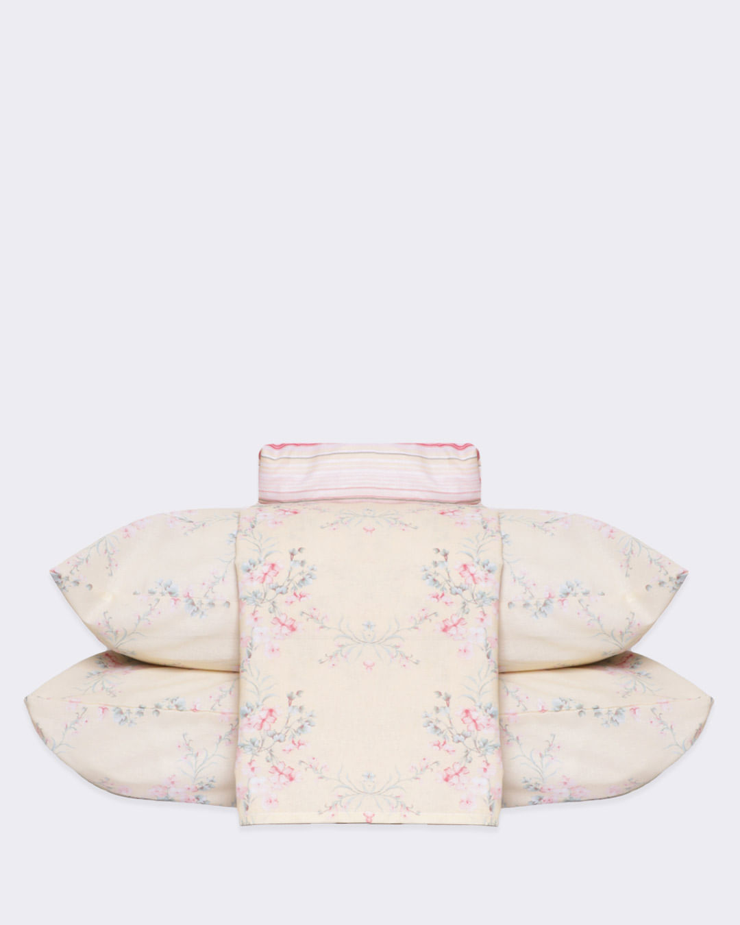 Jg-Cama-Cs-Estamp-Sort-Algo-4-Pc---Amarelo-Floral