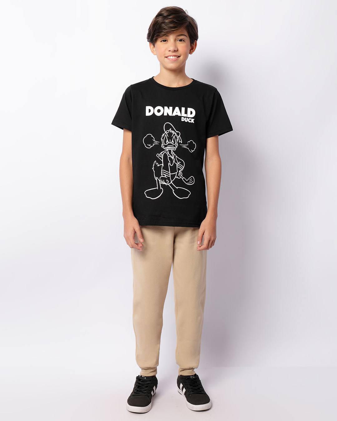 Camiseta-Ch38450-Mc-M-1016--Donald---Preto