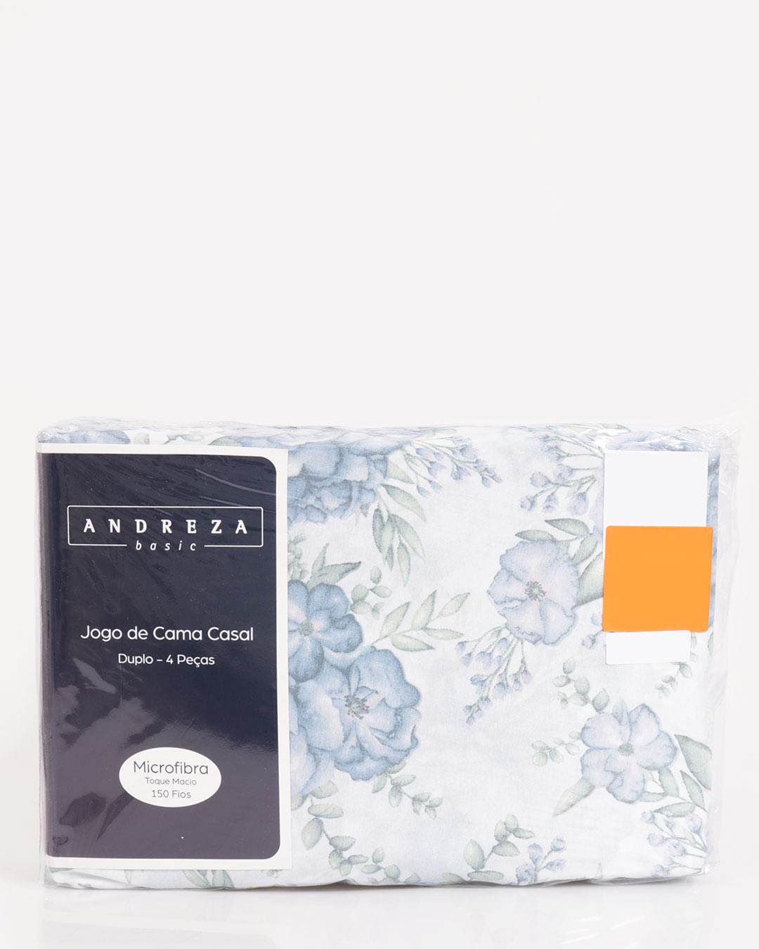 Jg-Cama-Casal-Sortido---4-Pc---Azul-Outros