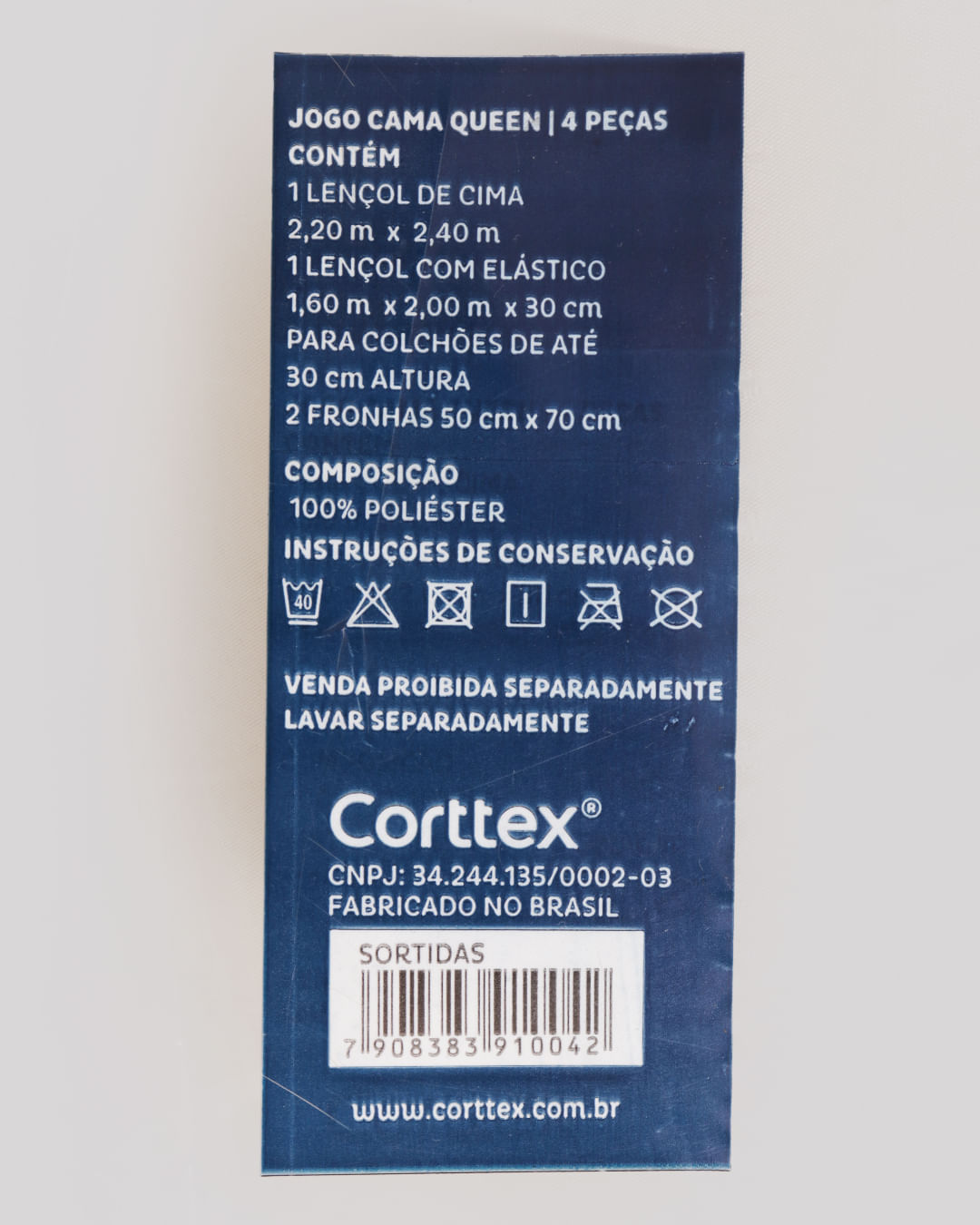 Jg-De-Cama-Color-Art-30cm-Sort-Queen---Cinza-Medio