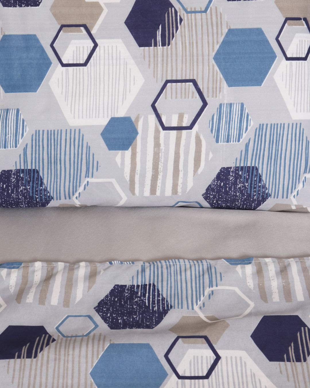 Jg-De-Cama-Color-Art-30cm-Sort-Queen---Cinza-Geometrico