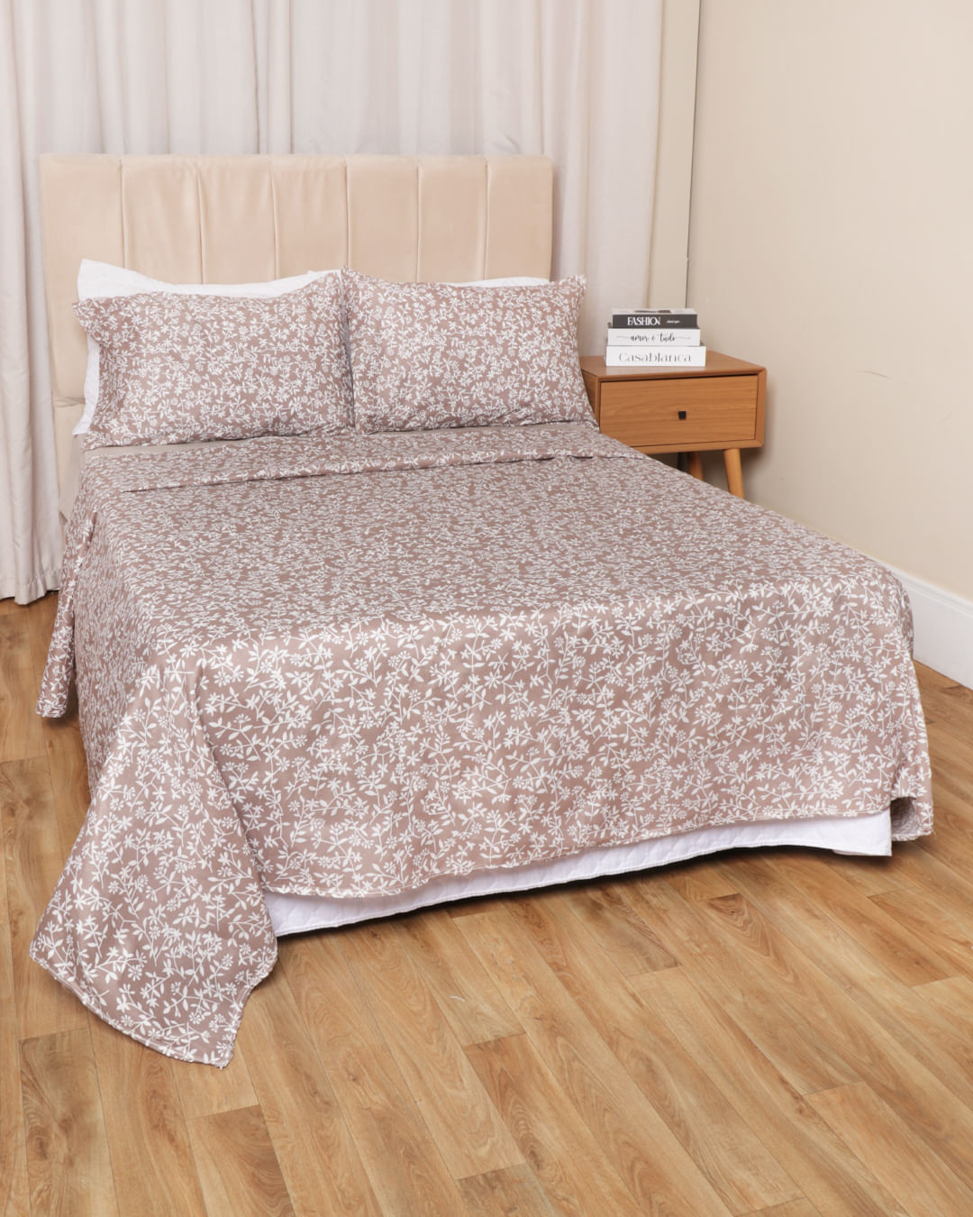 Jogo-Microfibra-King-4pcs---Bege-Floral