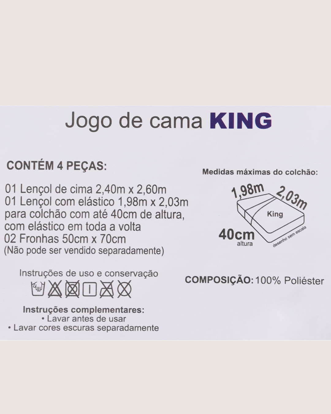 Jogo-Microfibra-King-4pcs---Rosa-Geometrico