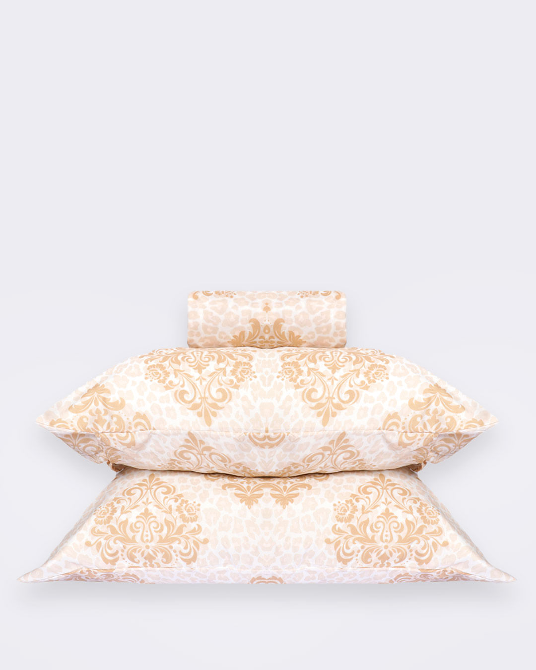 Jg-De-Cama-Queen-3-Pcs-Etnico---Bege-Floral