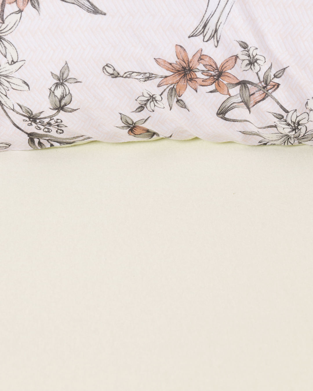 Jg-De-Cama-St--Slim-2-Pcs-Romantico---Amarelo-Floral