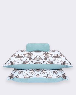 Jg-De-Cama-Cs-Slim-3-Pcs-Romantico---Azul-Floral