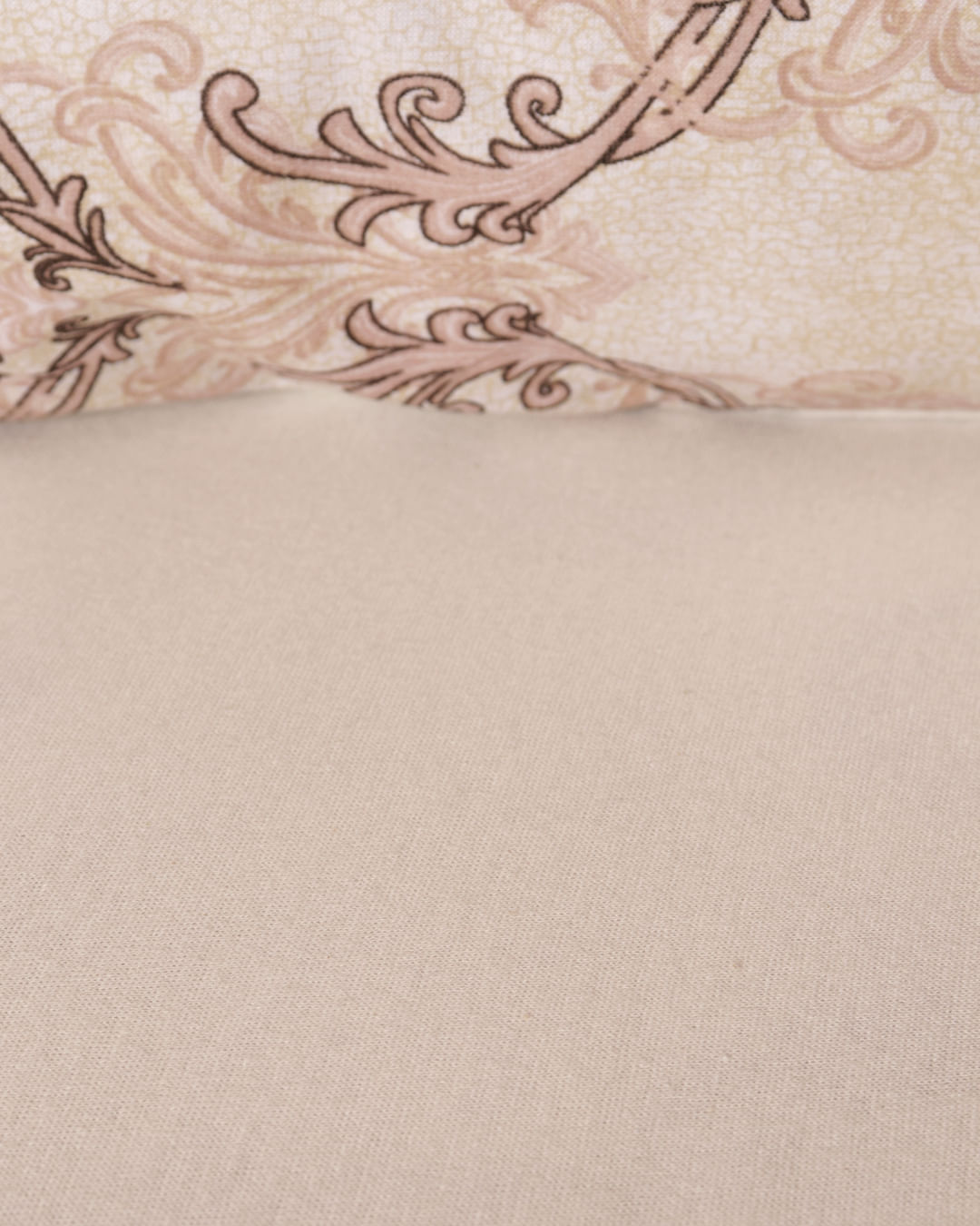 Jg-De-Cama-Cs-Slim-3-Pcs-Etnico---Bege-Floral