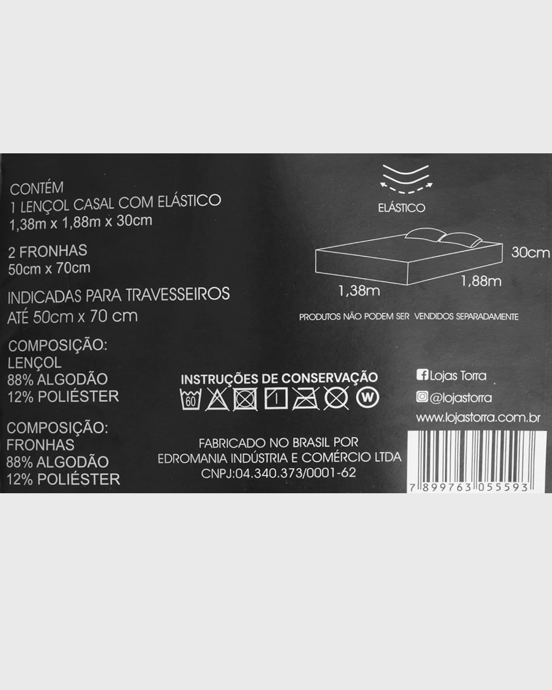 Jogo-Casal-Mescla-3-Pcs---Cinza-Claro