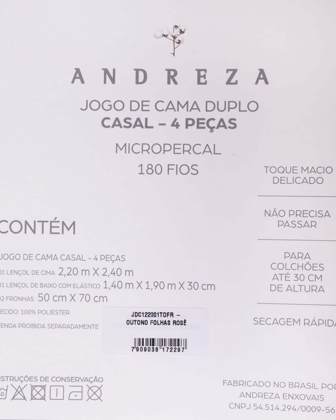 Jg-De-Cama-Cs-Outono-Folhas----4-Pc---Estampado