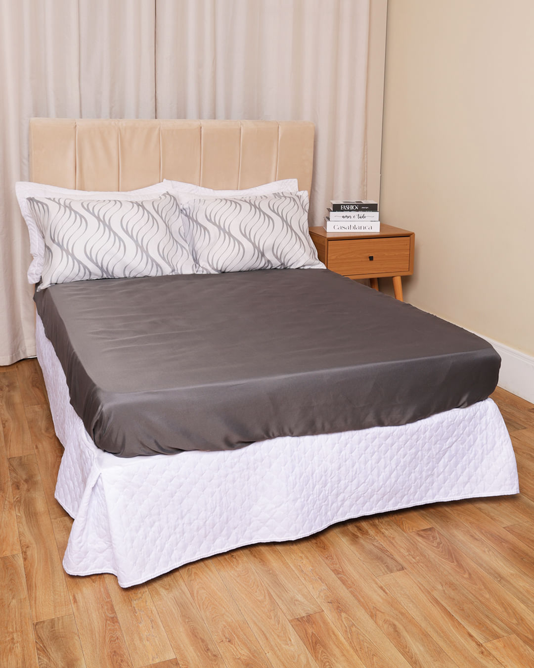 Jg-De-Cama-Casal-3-Pcs-Moderno---Cinza-Medio