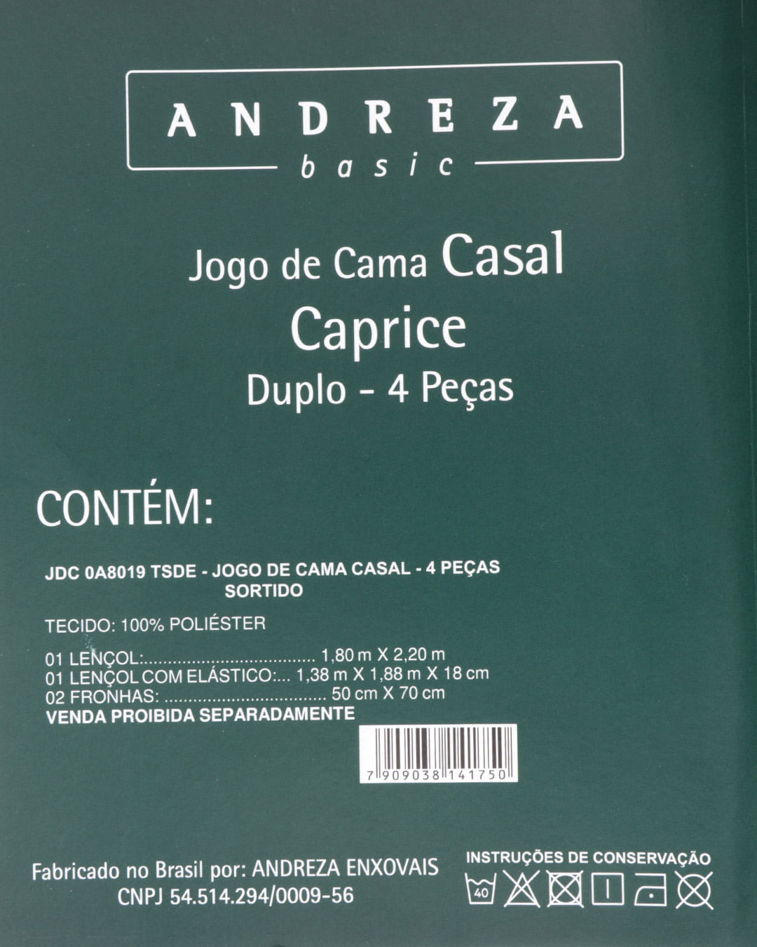 Jogo-De-Cama-Casal-Capri-Sor-4-Pc---Azul-Outros