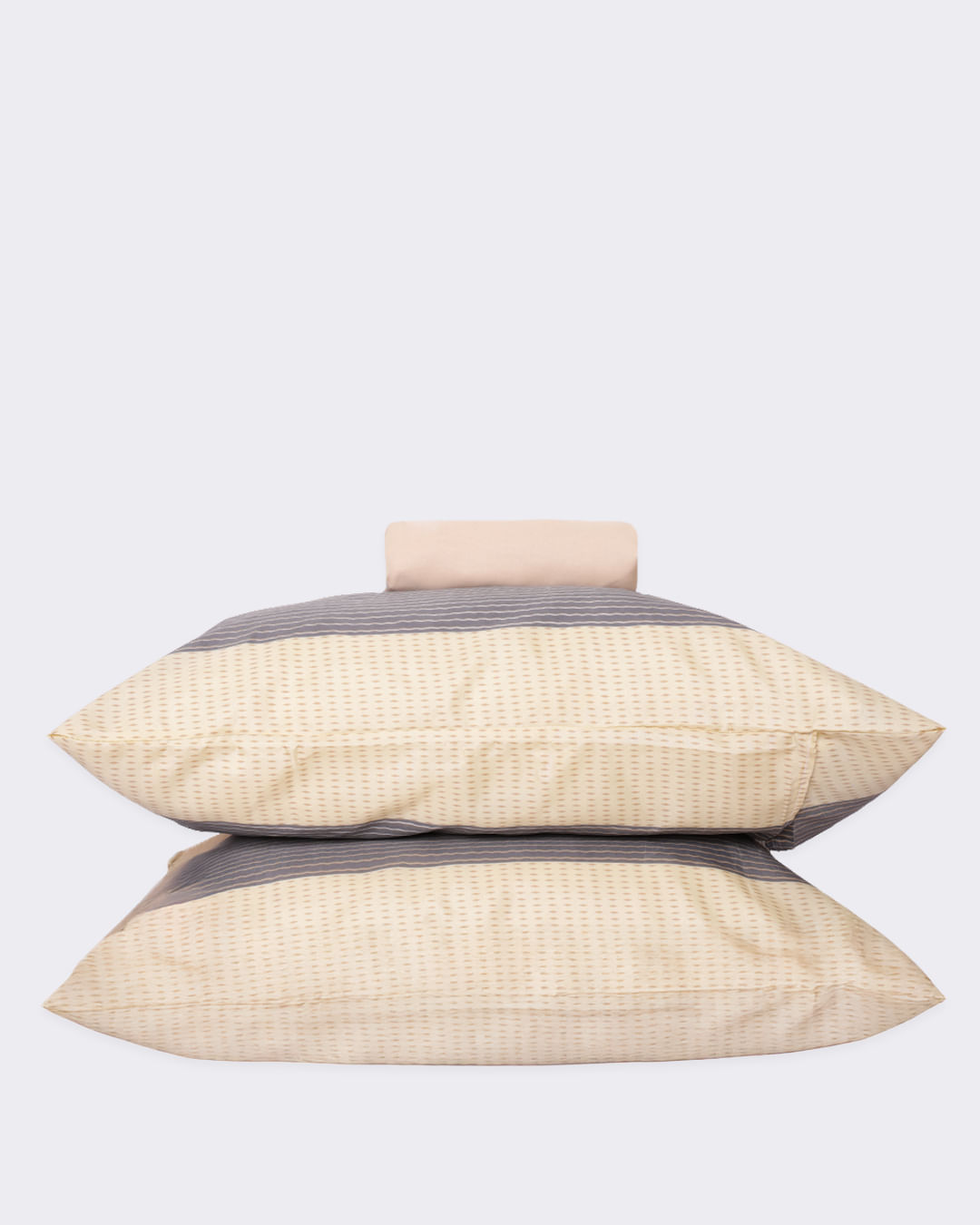 Jg-De-Cama-Casal-3-Pcs-Etnico-Ver-25---Bege-Escuro