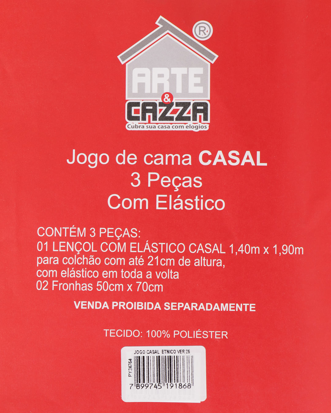 Jg-De-Cama-Casal-3-Pcs-Etnico-Ver-25---Azul-Listrado