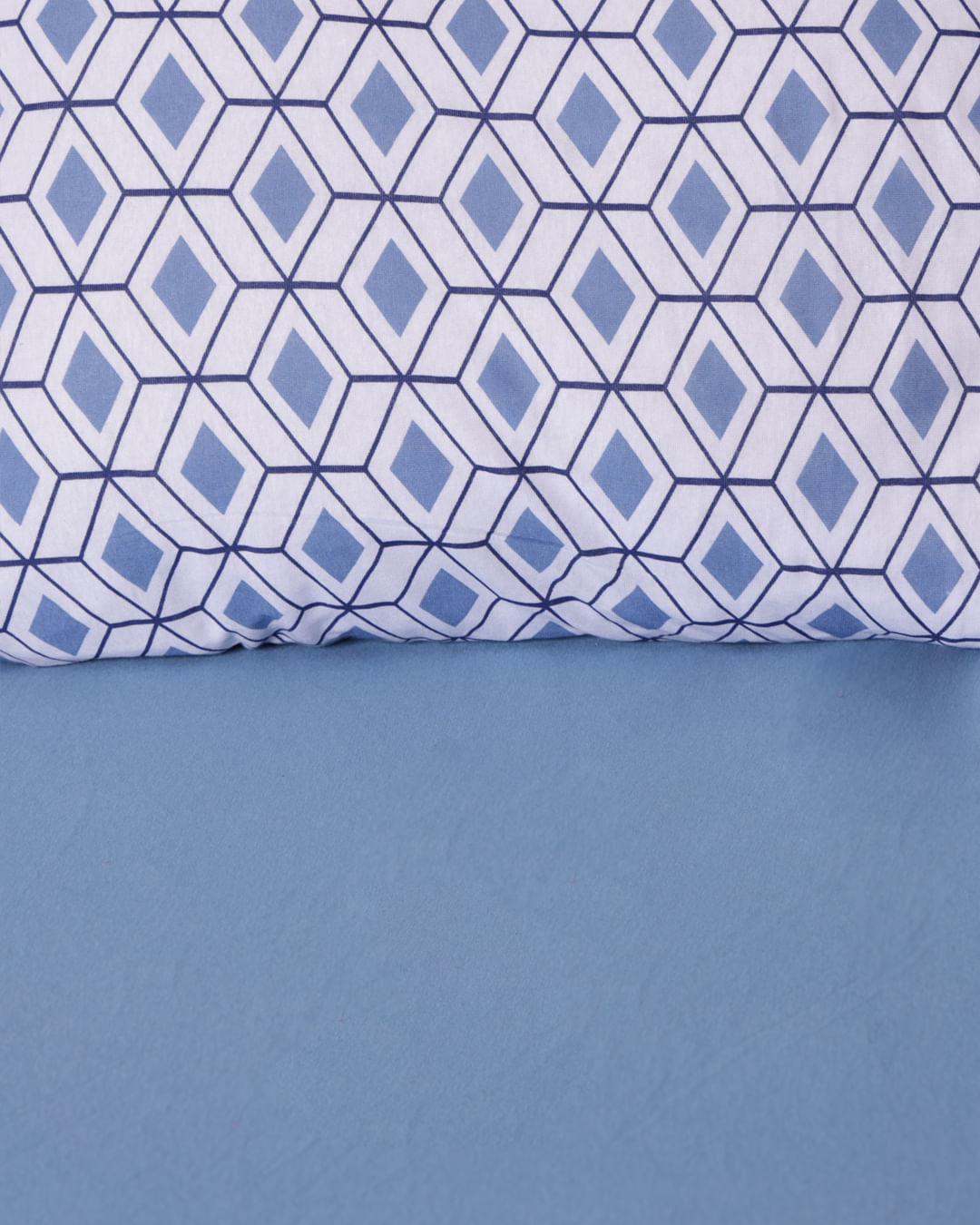 Jg-De-Cama-Cs-Slim-3-Pcs-Moderno---Azul-Geometrico