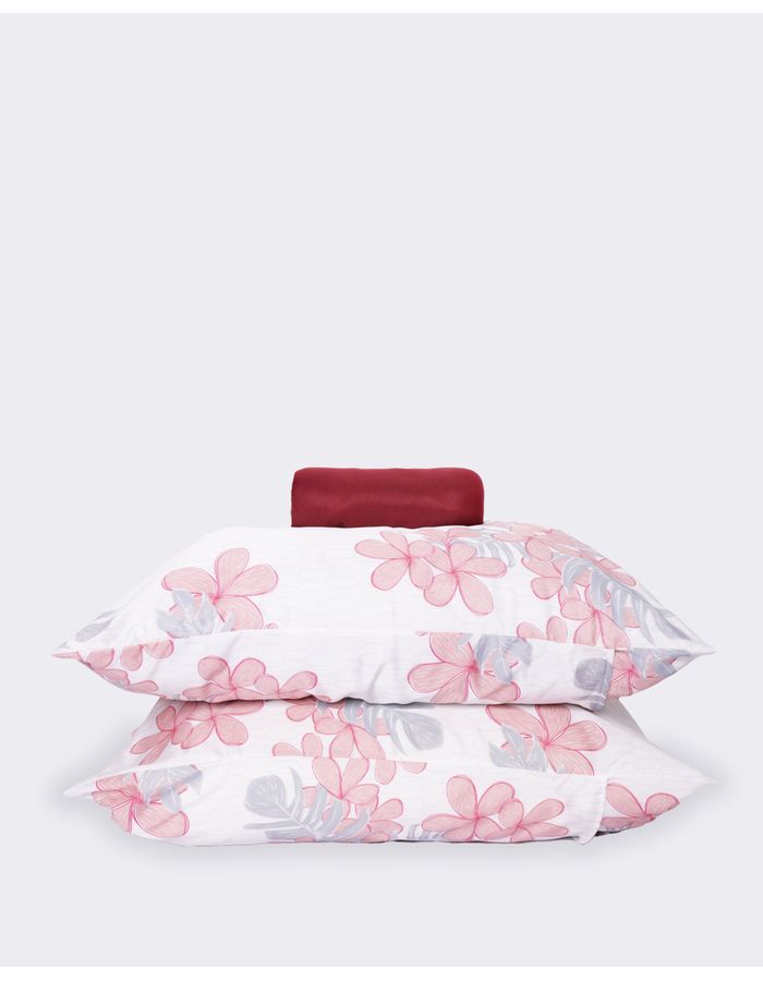 Jg-De-Cama-Cs-3-Pcs-Romantico-Inv24---Vinho-Floral