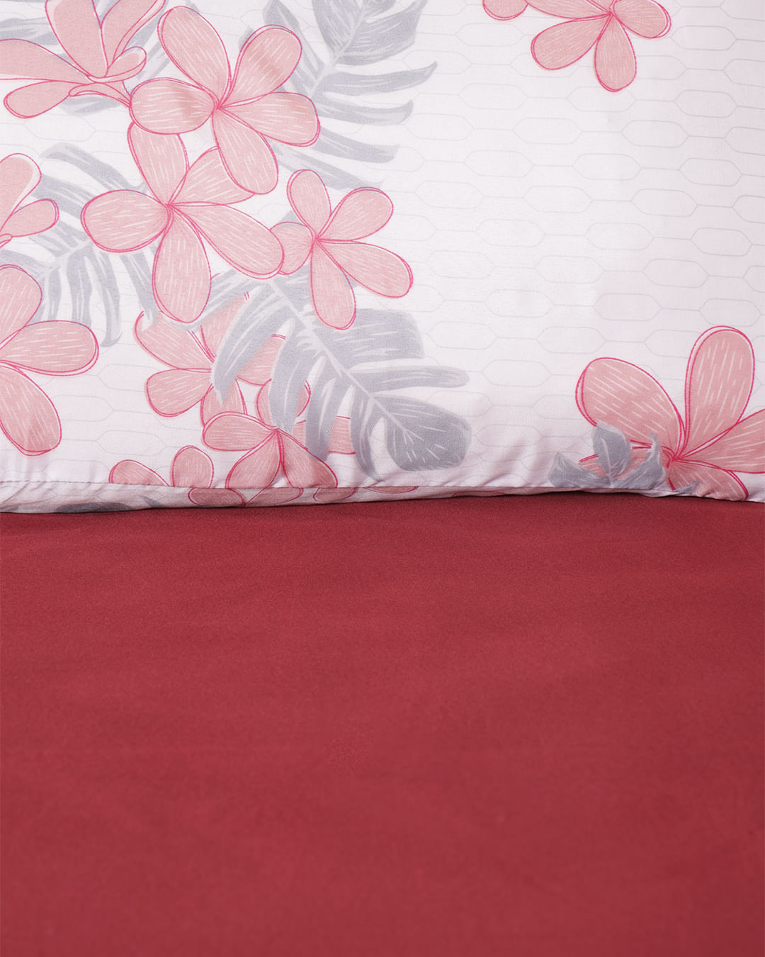 Jg-De-Cama-Cs-3-Pcs-Romantico-Inv24---Vinho-Floral