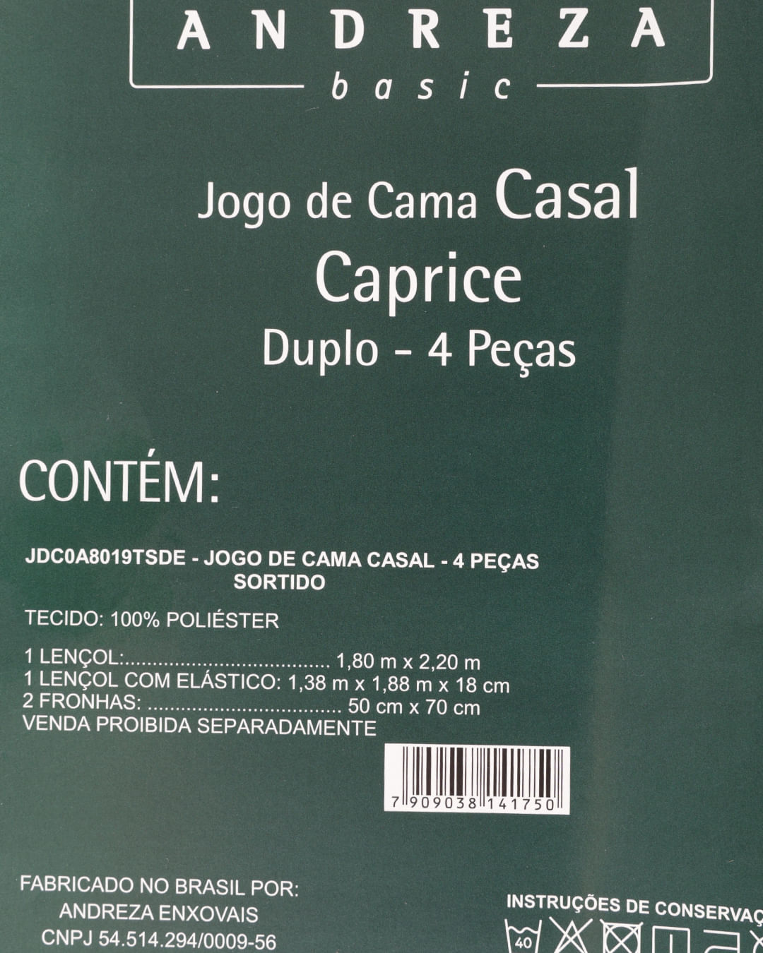 Jogo-De-Cama-Casal-Capri-Sor-4-Pc---Azul