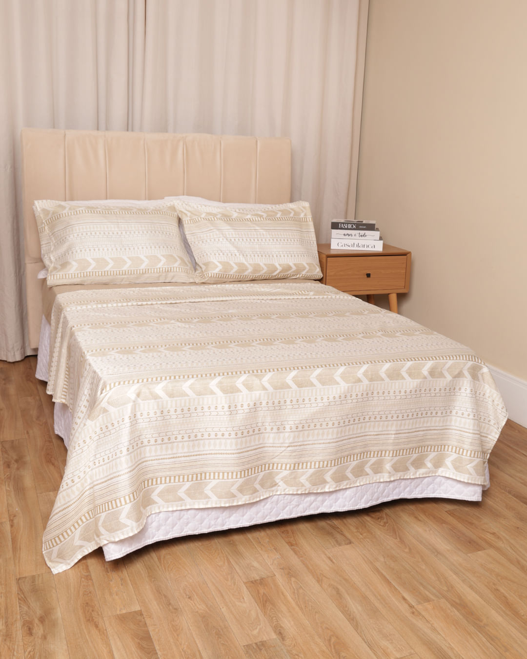 Jogo-De-Cama-Casal-Aymara-Listra---Bege