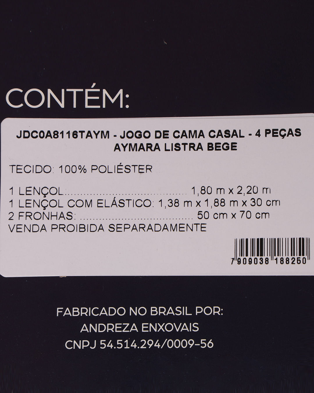 Jogo-De-Cama-Casal-Aymara-Listra---Bege