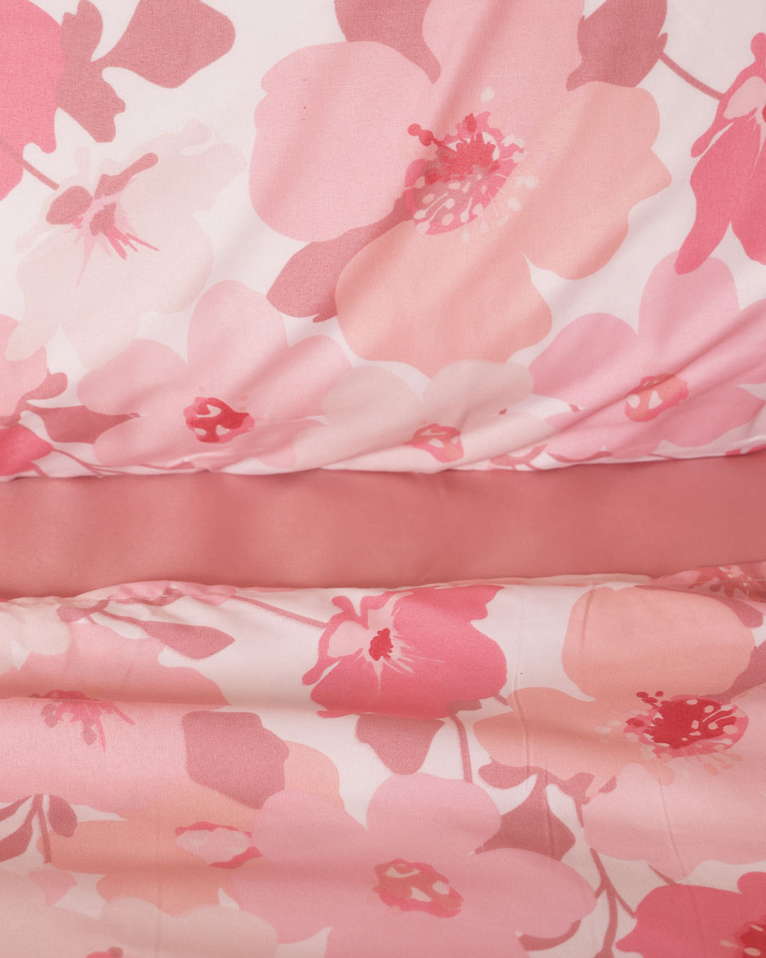 Jogo-De-Cama-Casal-4pcs-Duplo-Microperca---Rosa-Floral