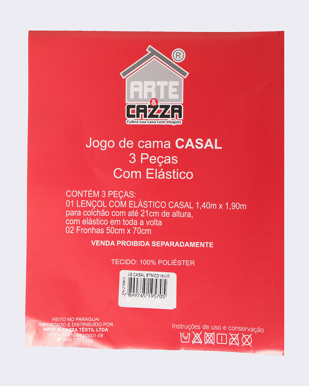 Jogo-De-Cama-Casal-3-Pcs-Etnico-Inv-25---Rosa-Geometrico