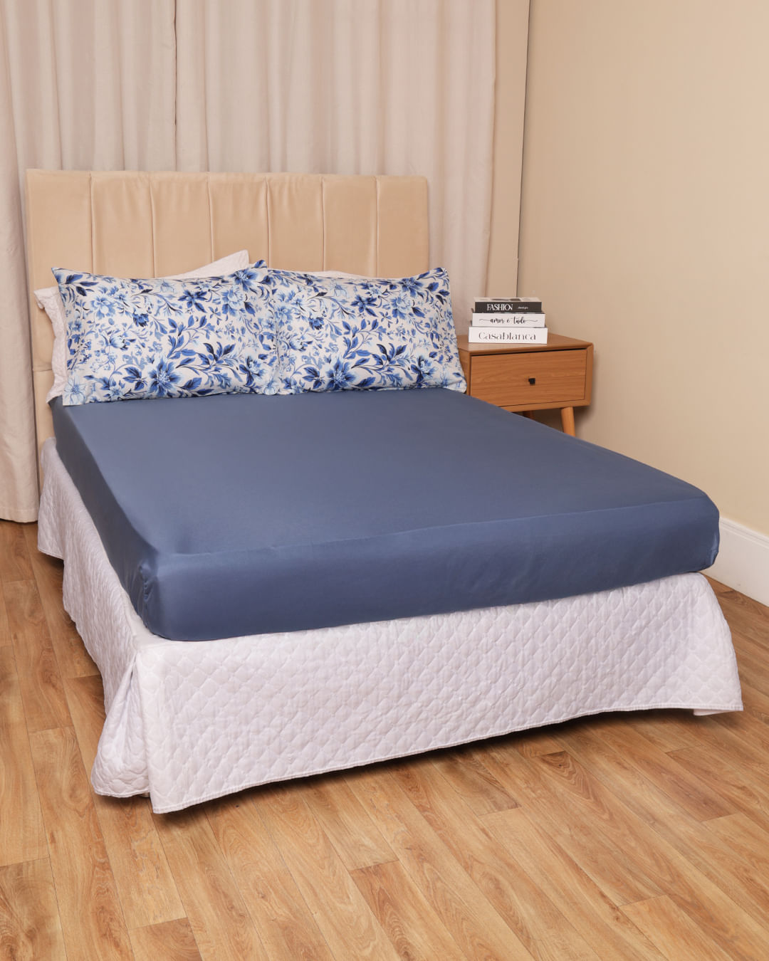 Jg-De-Cama-Cs-3-Pcs-Romantico-Inv24---Marinho-Floral