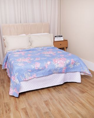 Colcha-Casal-Com-Vies-Romantico-Ver-25---Azul-Escuro