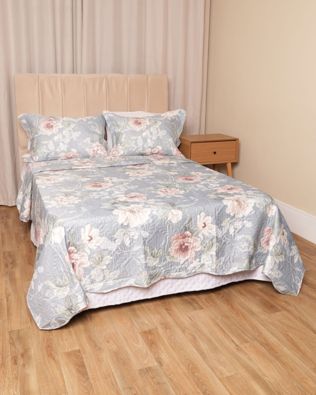 Kit-Colcha-Casal-Bouti-Emb-1-25---Azul-Floral