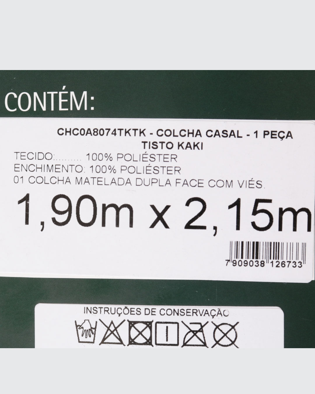 Colcha-Df-Casal-Tisto-Kaki--1-Pc---Bege-Medio