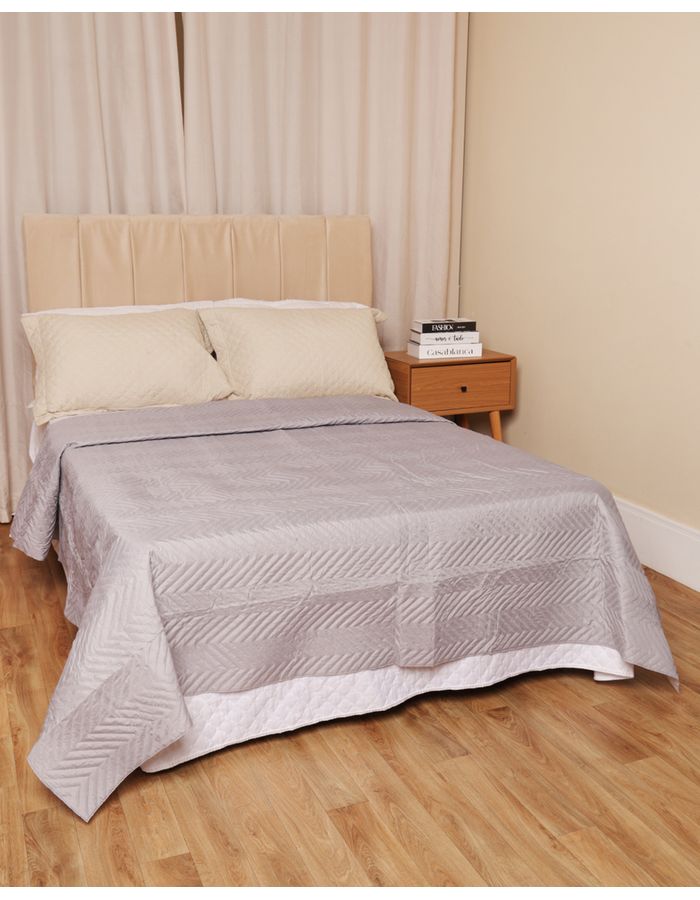 Colcha-Casal-Rolinho-Lisa---Cinza