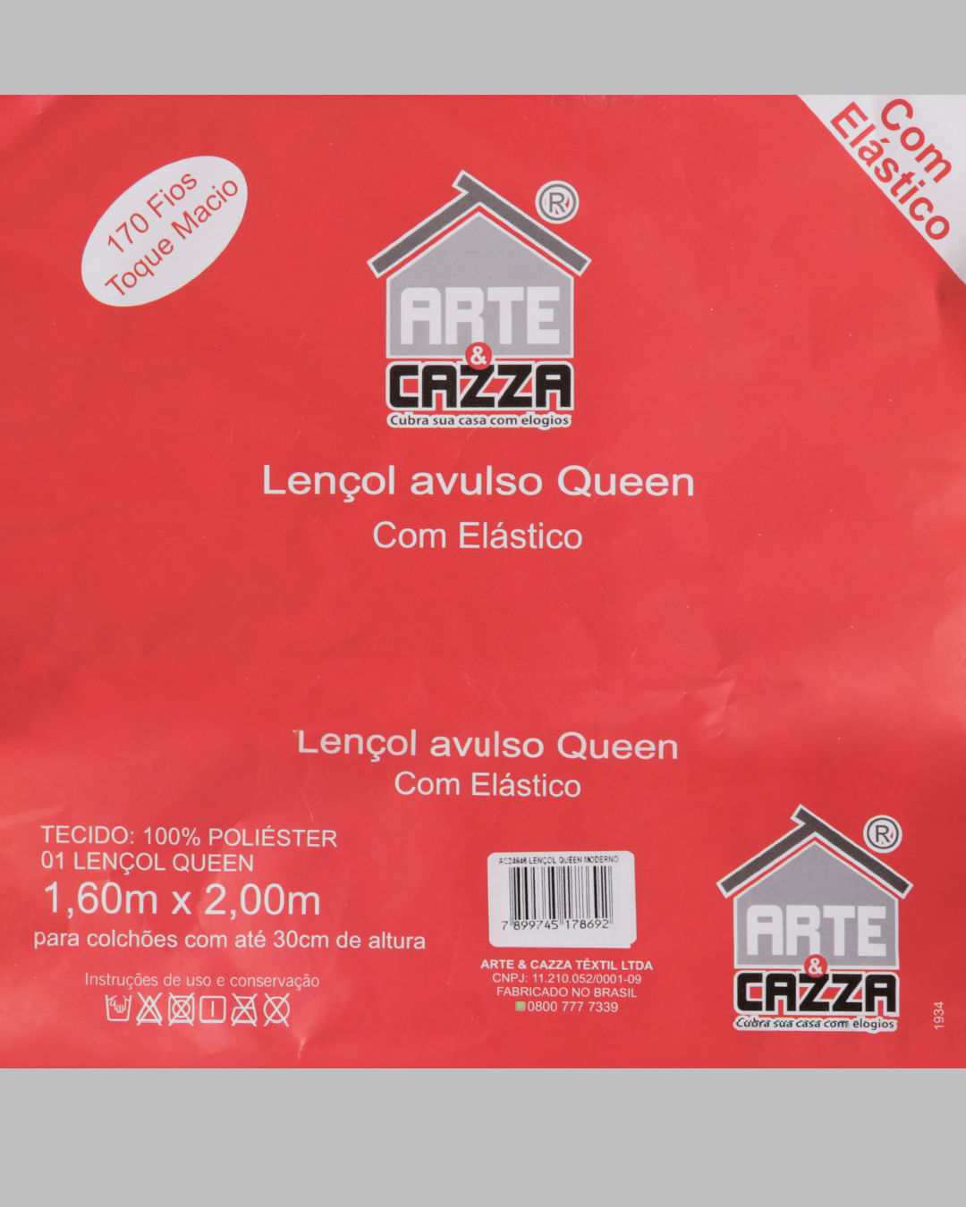 Lencol-Avulso-Queen-C-Elast-Moderno---Amarelo-Claro