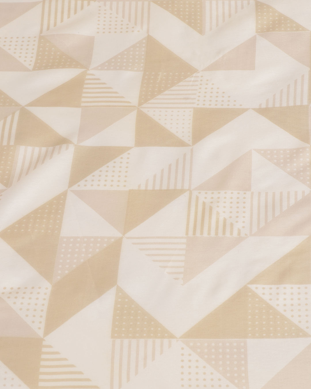 Lencol-Avulso-King-Arte---Cazza-Com-Elastico-Estampado-Geometrico-Bege