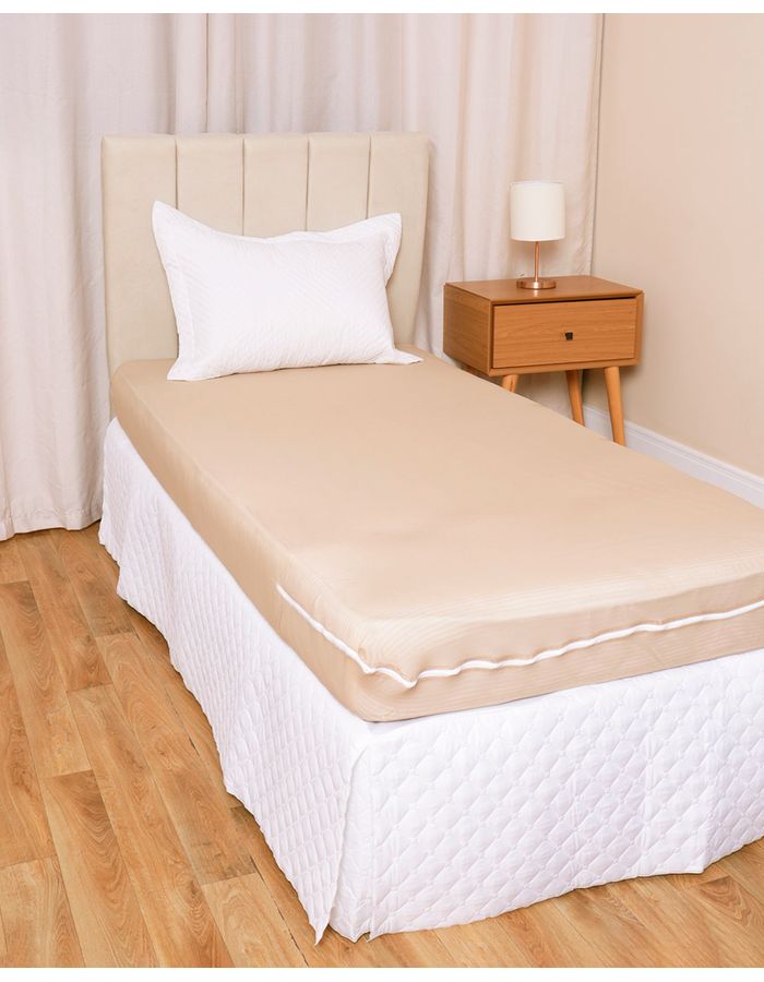 Capa-Colc-Solteiro-Canelada-Bege---Bege-Medio