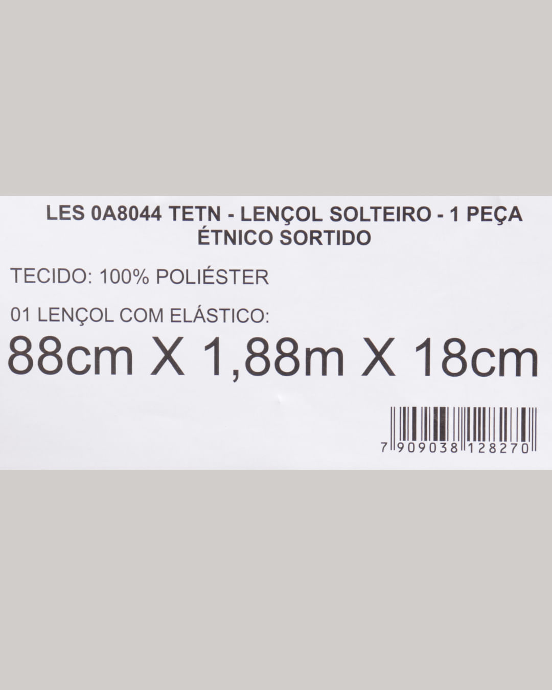 Lencol-Solteiro-C-Elast-Etnico-Sortido---Cinza-Claro