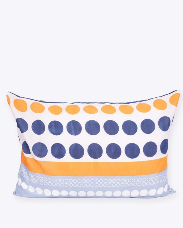 Fronha Avulsa Arte & Cazza 50cm x 70cm Estampada Azul UN