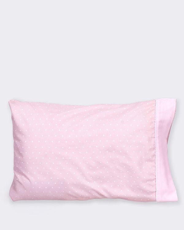 Fronha Avulsa 50cmx70cm Andreza Estampa Bolinhas Rosa UN