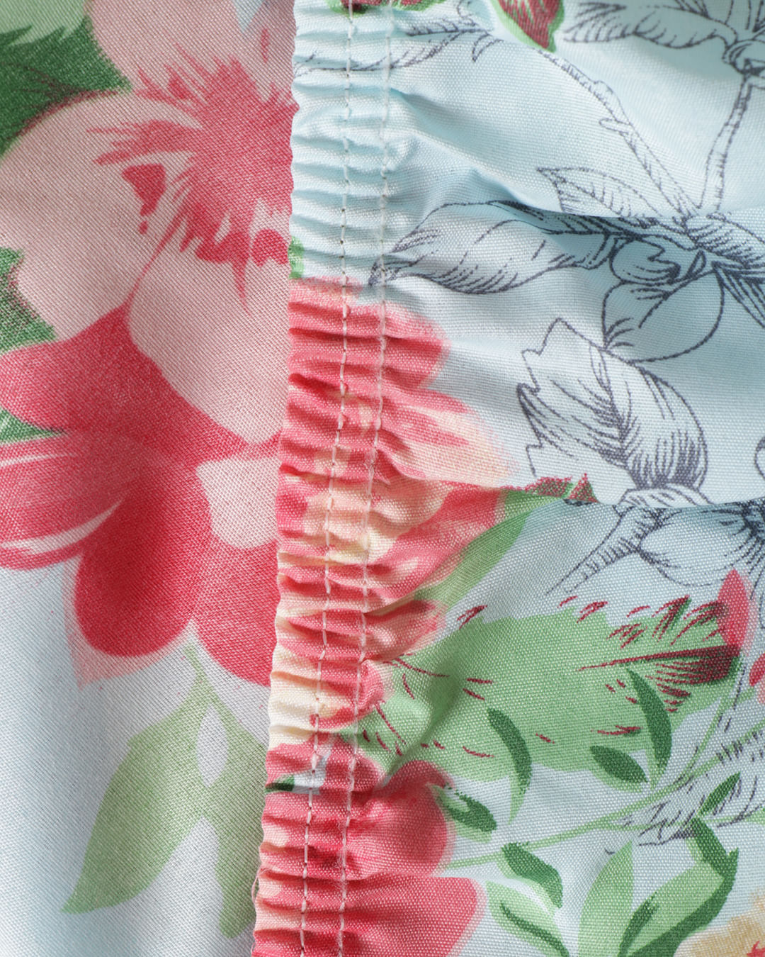 Lencol-Avulso-Casal-C-Elast-Romantico---Azul-Claro