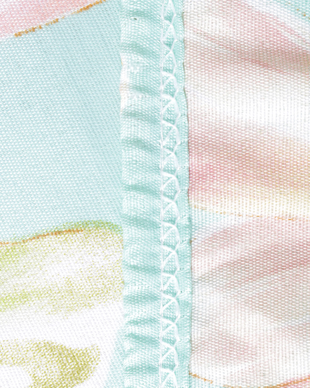 Lencol-Avulso-Casal-C-Elast-Romantico---Verde-Floral