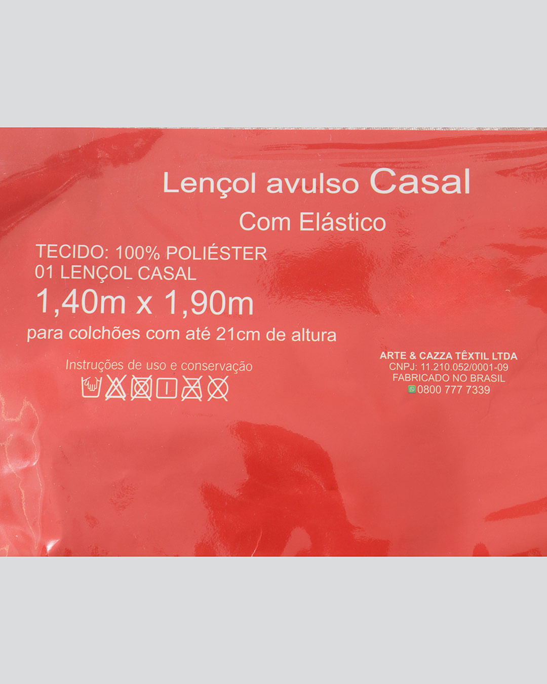 Lencol-Avulso-Casal-C-Elast-Romantico---Bege-Listrado